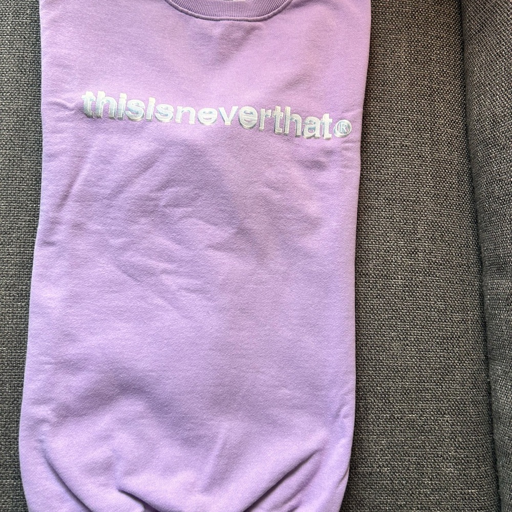 Thisisneverthat  Purple Sweatshirt